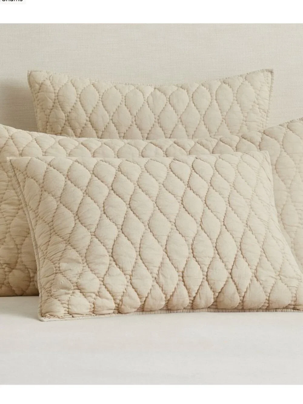 Pottery Barn Quilted Cotton Pillow Shams Pink (2)